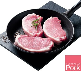 IGA Australian Pork Medallion Steaks offer
