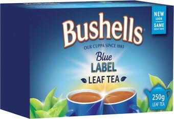IGA Bushells Leaf Tea Blue Label 250g offer