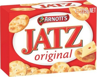 Arnott’s Jatz Crackers 180-250g