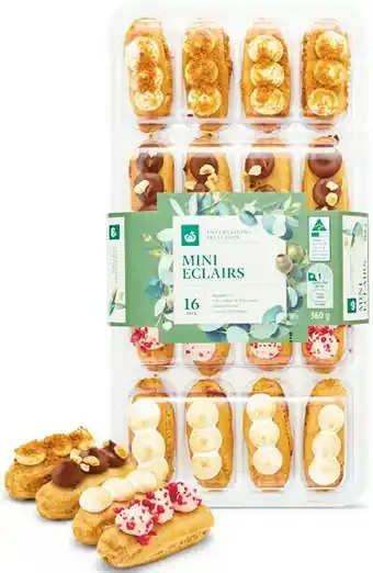 Woolworths Woolworths Mini Christmas Eclairs Pk 16 offer