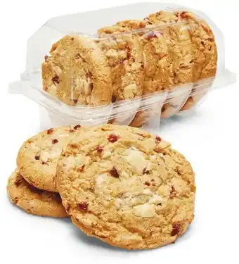 Woolworths Dreamy Choc, Cranberry & White Choc or White Choc & Macadamia Jumbo Cookies Varieties Pk 5* offer