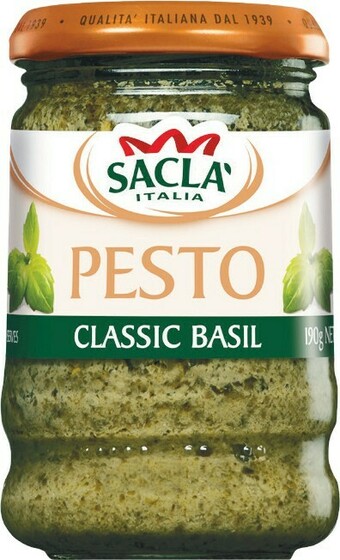 Woolworths Sacla Pesto or Free From Pesto 190g offer