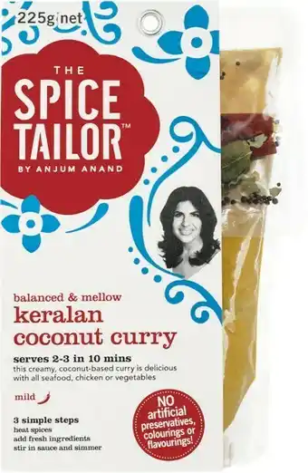 Woolworths The Spice Tailor Keralan Coconut Curry 225g offer