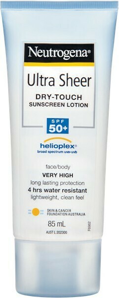 Woolworths Neutrogena SPF50+ Sunscreen Ultra Sheer Lotion 85ml* offer