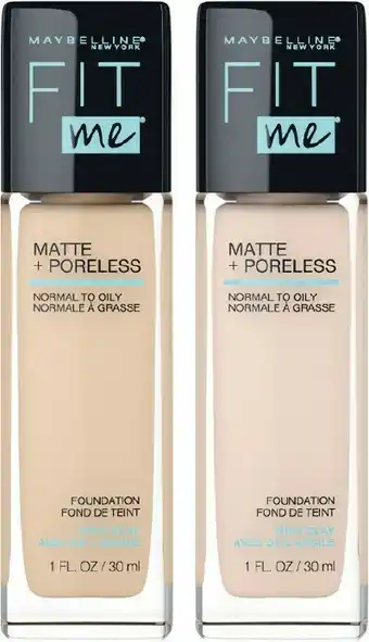 Woolworths Maybelline Fit Me Foundation 30ml offer