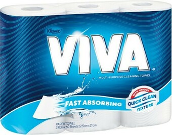 Woolworths Viva Paper Towel Pk 3 offer