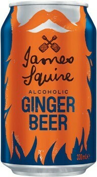 Woolworths James Squire Ginger Beer Cans 6x330ml offer