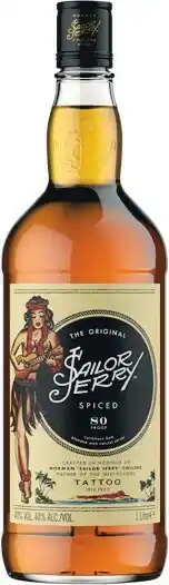 Woolworths Sailor Jerry Spied Rum 1 Litre offer