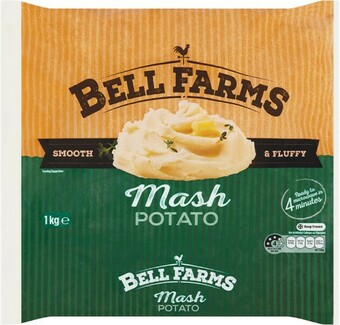 Woolworths Bell Farms Mash Potato 1 kg – From the Freezer offer