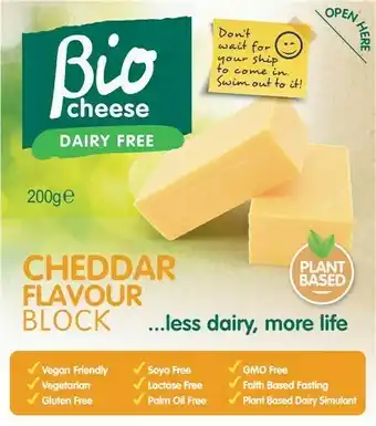Woolworths Bio Cheese Cheddar Block 200g – From the Fridge offer