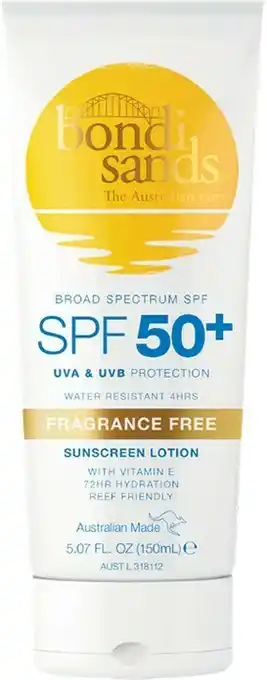 Woolworths Bondi Sands SPF50+ Lotion 150ml^ offer