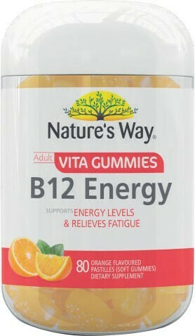 Coles Nature’s Way Adult Vita Gummies B12 Energy 80 Pack offer