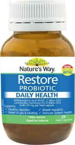 Coles Nature’s Way Restore Probiotic Daily Health Capsules 28 Pack offer