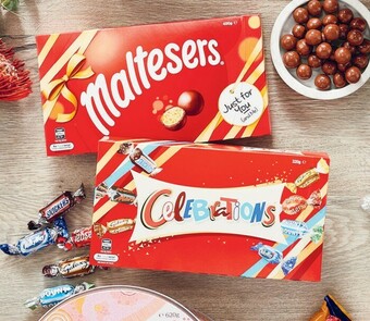 Coles Mars Maltesers 400g or Celebrations 320g offer