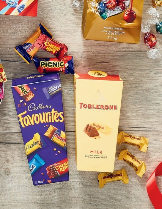 Cadbury Favourites Boxed Chocolates 334g373g or Toblerone Gift Box