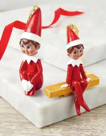 Coles Elf Decoration In Box offer