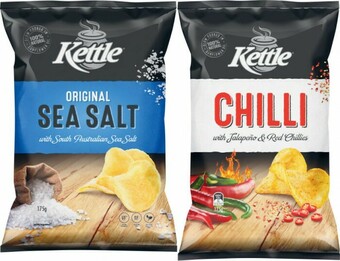 Coles Kettle Potato Chips 150g-175g offer