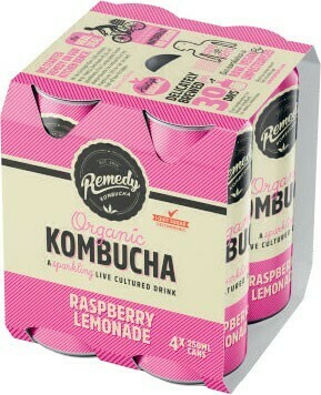 Coles Remedy Kombucha or Functional Drinks 4x250mL or 1.25 Litre offer