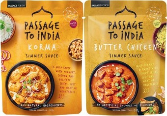 Coles Passage to India Sauce 375g offer