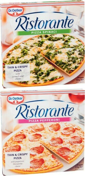 Coles Dr Oetker Ristorante Pizza 310g-390g offer