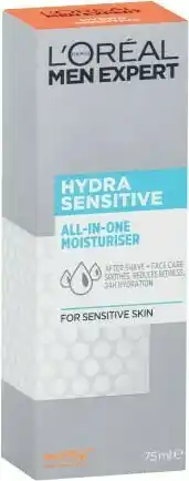 Coles L’Oréal Men Expert Hydra Sensitive Moisturiser 75mL offer