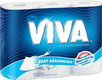Coles Viva Paper Towel 3 Pack offer