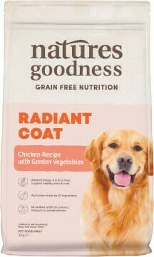 Coles Natures Goodness Grainfree Dry Dog Food 3kg offer