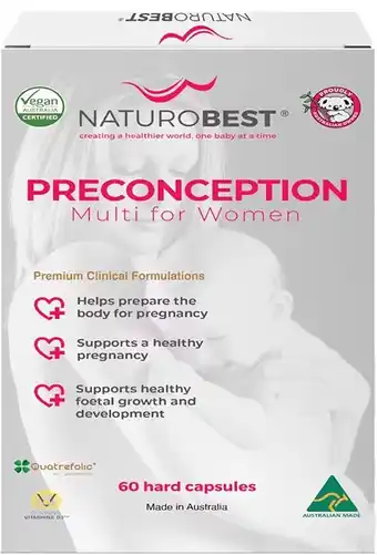 healthylife NaturoBest Preconception Multi for Women 60 Capsules offer