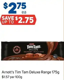 Foodland Arnott's Tim Tam Deluxe Range 175g offer