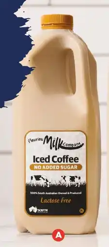Foodland Fleurieu Milk Company Ice Coffee 2 Litre offer