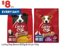 Foodland Lucky Dog BONES 800g offer