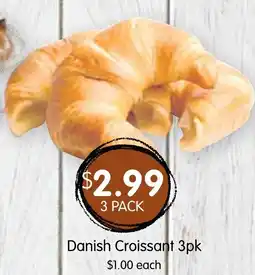 Spudshed Danish Croissant 3pk offer