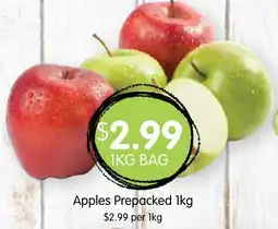 Spudshed Apples Prepacked 1kg offer