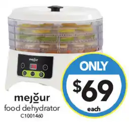 Cheap as Chips mejŏur food dehydrator offer