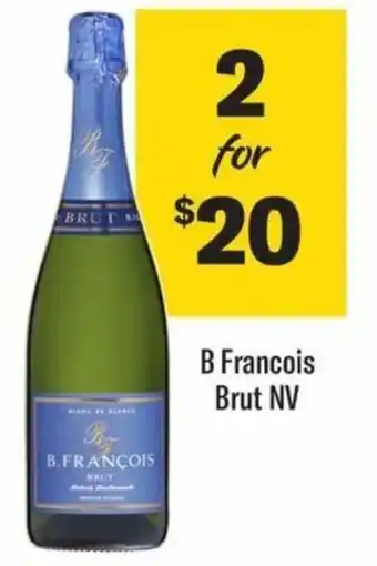 Liquorland B Francois Brut NV offer