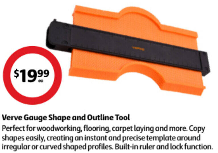 Verve Gauge Shape and Outline Tool offer at Coles
