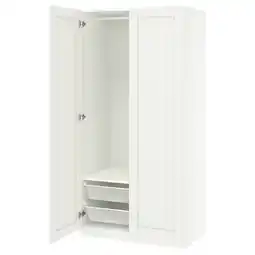 IKEA Pax / gullaberg Wardrobe combination, white/white, 100x60x201 cm offer