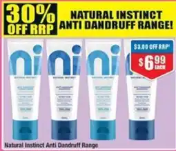 Chemist Warehouse Natural Instinct Anti Dandruff Range offer