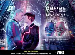 Chemist Warehouse POLICE TO BE MY AVATAR FOR HIM 125ML EDT OR HER 125ML EDP offer