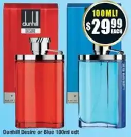 Dunhill Desire or Blue 100ml edt
