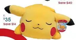 Target Pokemon 18-inch Sleeping Pikachu Plush offer