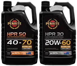 SuperCheap Auto Selected Penrite 5L HPR Engine Oils^ offer
