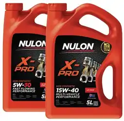 SuperCheap Auto Selected Nulon X-PRO 5L Semi Synthetic Engine Oils offer
