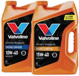 SuperCheap Auto Valvoline 6L Engine Armour Engine Oils^ offer