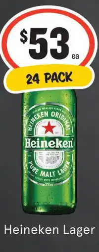 IGA Liquor Heineken Lager offer