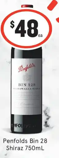 IGA Liquor Penfolds Bin 28 Shiraz 750mL offer