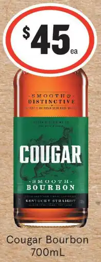 IGA Liquor Cougar Bourbon 700mL offer