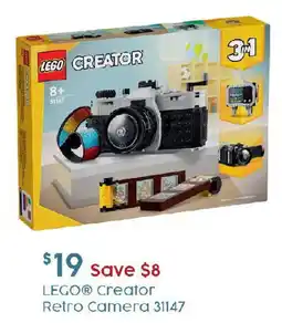 Target LEGO Creator Retro Camera 31147 offer