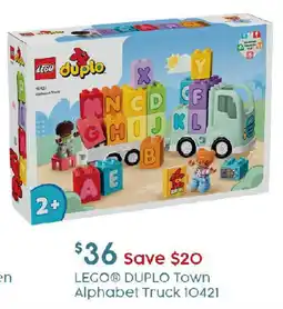 Target LEGO DUPLO Town Alphabet Truck 10421 offer