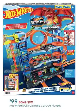 Target Hot Wheels City Ultimate Garage Playset offer